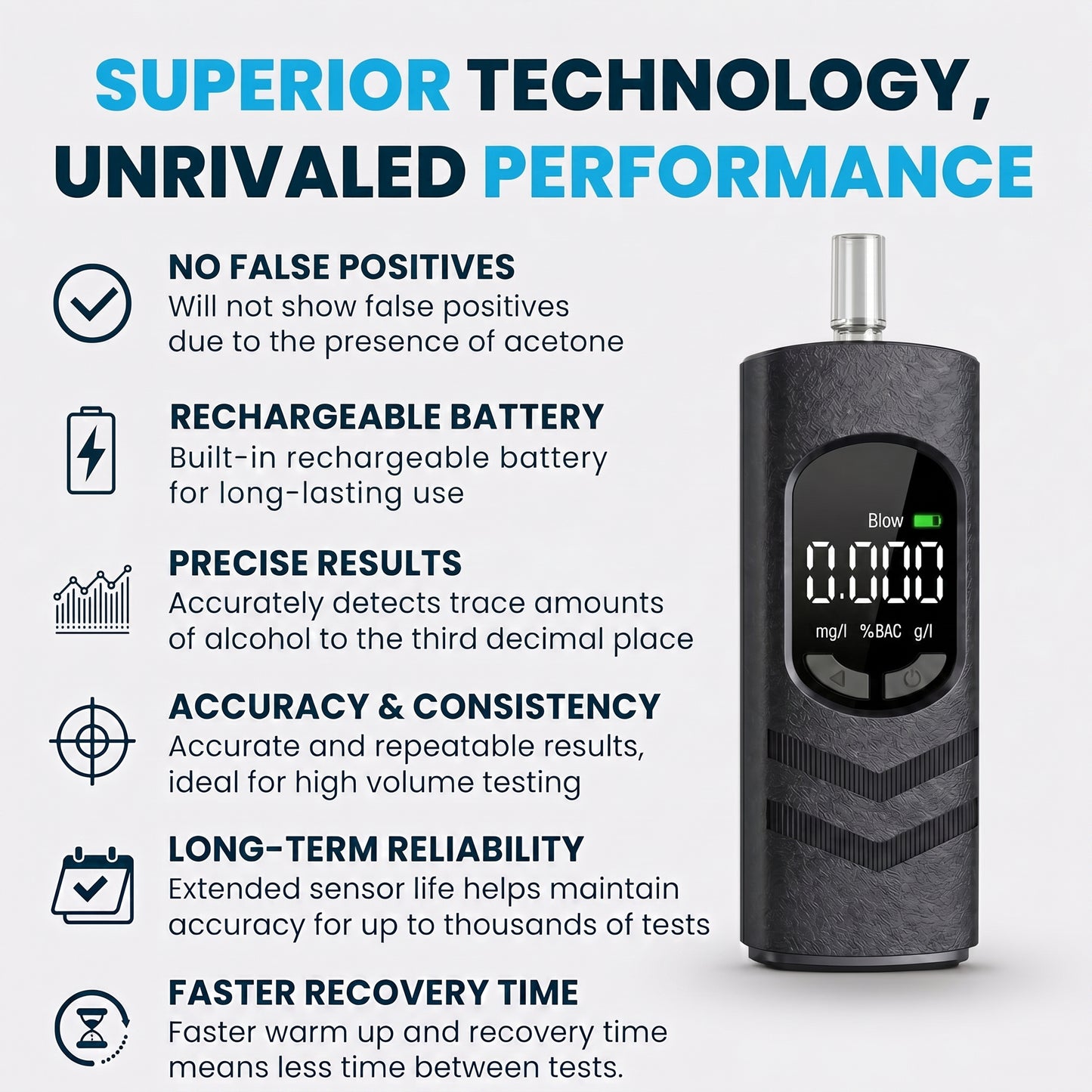 Advanced Pro Breathalyzer